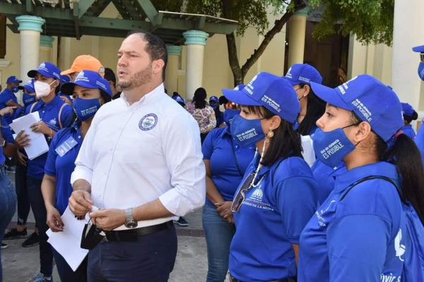 CORAAMOCA PARTICIPA EN JORNADA DE SENSIBILIZACIÓN, VIVIR SIN VIOLENCIA ES POSIBLE.