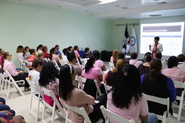 CORAAMOCA REALIZA DIVERSAS ACTIVIDADES DE PREVENCIÓN EN EL MES DE LA LUCHA CONTRA EL CÁNCER