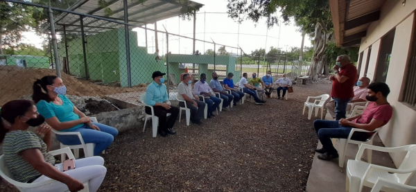 DIRECTOR DE CORAAMOCA ENCABEZA REUNIÓN CON LÍDERES COMUNITARIOS DE JUAN LÓPEZ