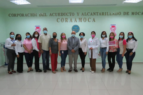 COLABORADORES DE CORAAMOCA PARTICIPAN EN CHARLA, IMPARTIDA POR  PATRONATO DE LUCHA CONTRA EL CÁNCER