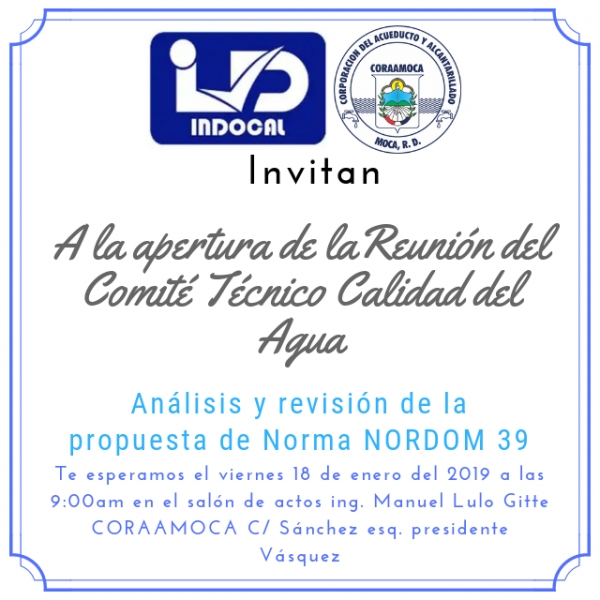 Invitación para representantes de medios